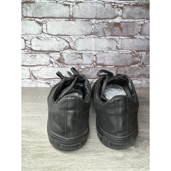 Thursday Everyday Triple Black Matte Premier Low Top Sneakers Walking Men Sz 10